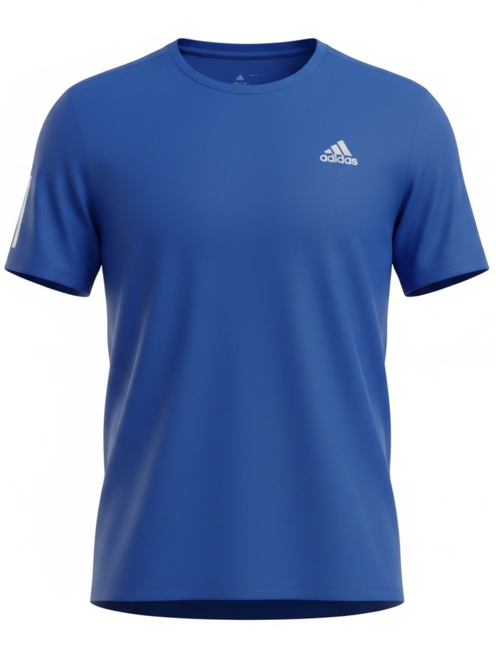 adidas Blue Short Sleeve Performance Tee